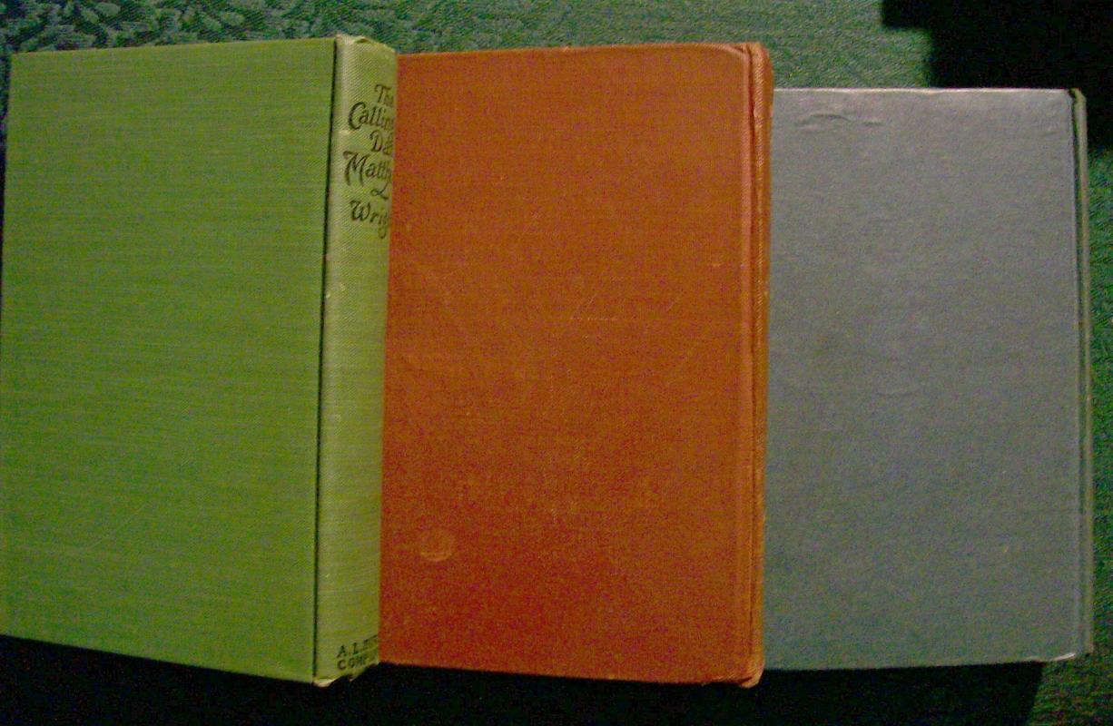 Harold Bell Wright Book Collection Early 1900's Set of 3
