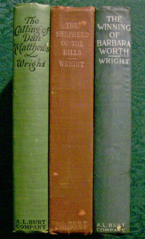 Harold Bell Wright Book Collection Early 1900's Set of 3