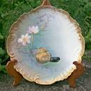 Klingenberg Limoges Porcelain Clam Plate Hand-Painted Late 1800's 9