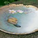Klingenberg Limoges Porcelain Clam Plate Hand-Painted Late 1800's 9