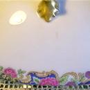 Pouyat Limoges Porcelain Square Covered Vegetable Bowl 1915-32