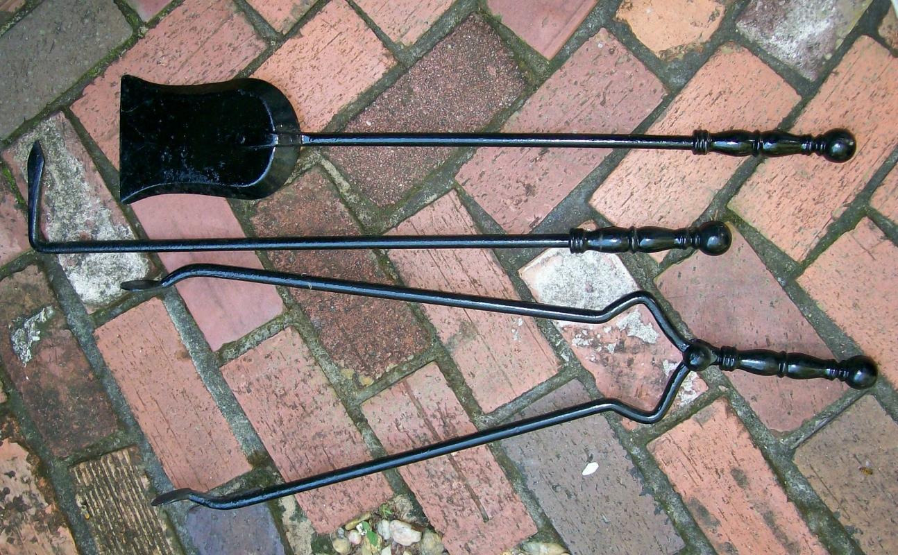 Bradley & Hubbard Arts & Crafts Fireplace Tool Set