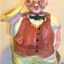 Waiter Figural Ceramic Liquor / Wine Decanter: 1950's Japan
