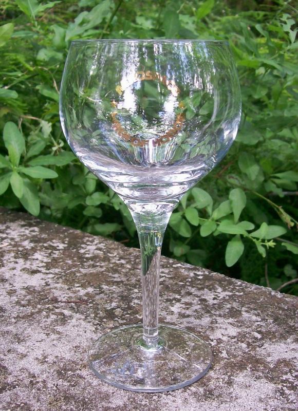 Aerospace Walk of Honor Goblet Gold Logo 6.75