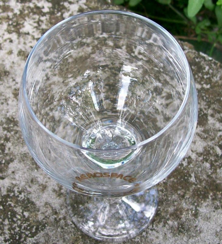 Aerospace Walk of Honor Goblet Gold Logo 6.75