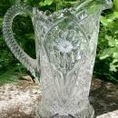 Imperial #474 Pitcher Cosmos 28 Oz. Clear 1910-29
