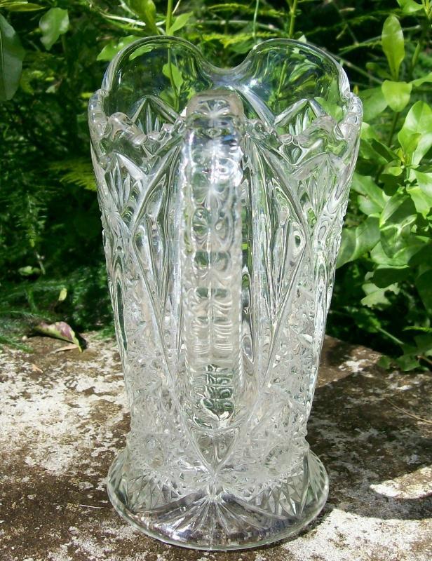 Imperial Glass #474 Cosmos Pitcher 16 Oz Clear 1950-84 7.5