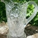 Imperial #474 Pitcher Cosmos 28 Oz. Clear 1910-29