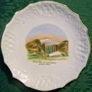 Colorado Souvenir Ceramic Plate Ca. 1900 Wheelock Weimar Germany