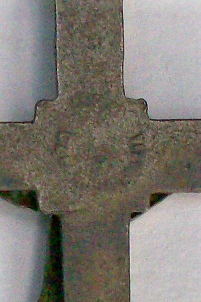 Czech Crystal Rosary/Crucifix 1920s-30s Facetted Clear/Yellow