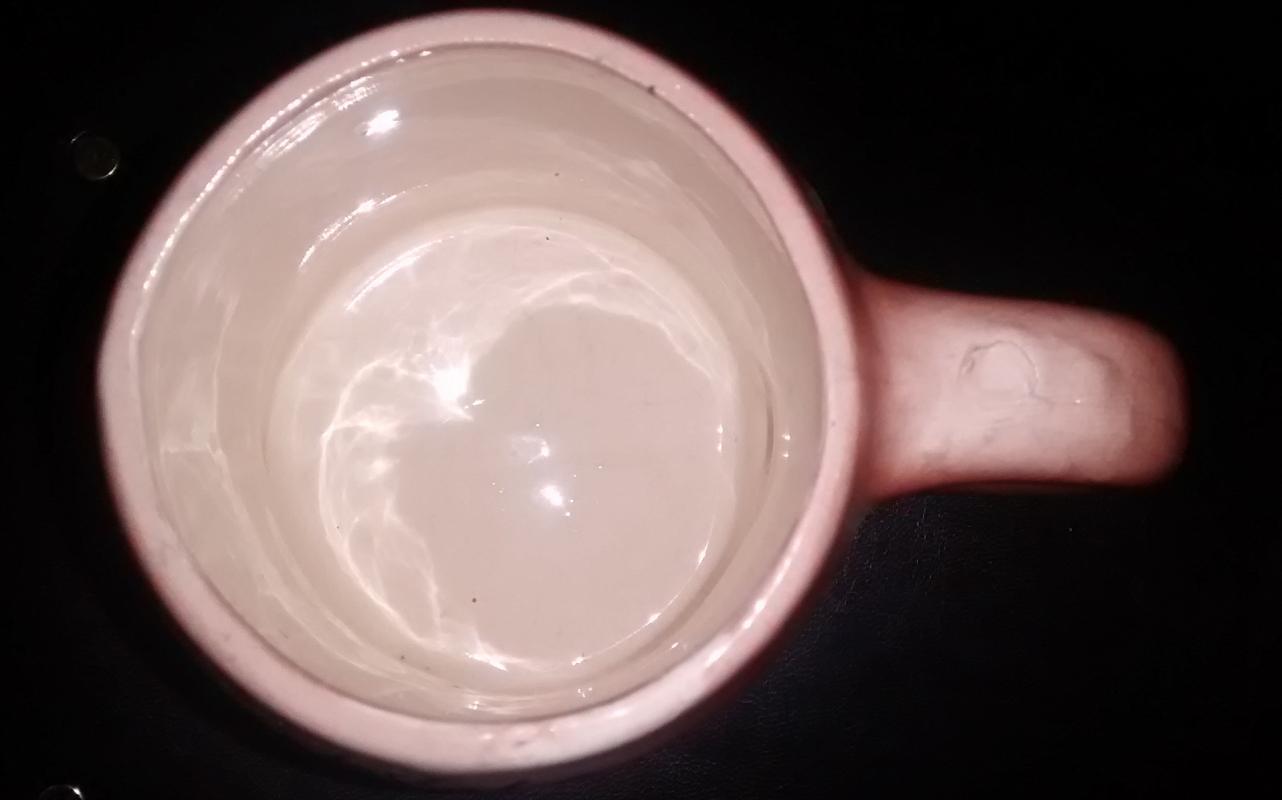 Hillbilly Souvenir Ceramic Mug Hot Springs Arkansas 1950s 4.25