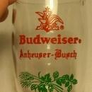 Budweiser Barrel Taster Glass Tumblers Set/4 1950s 3
