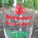 Budweiser Barrel Taster Glass Tumblers Set/4 1950s 3
