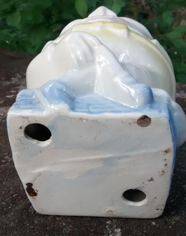 American Bisque Humpty Dumpty Ceramic Bank Alice/Philcoland Advertising