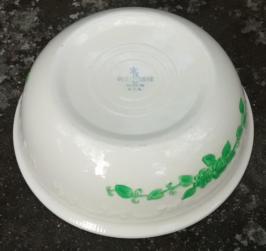 H. Laughlin Oven-Serve Embossed Casserole Bottom