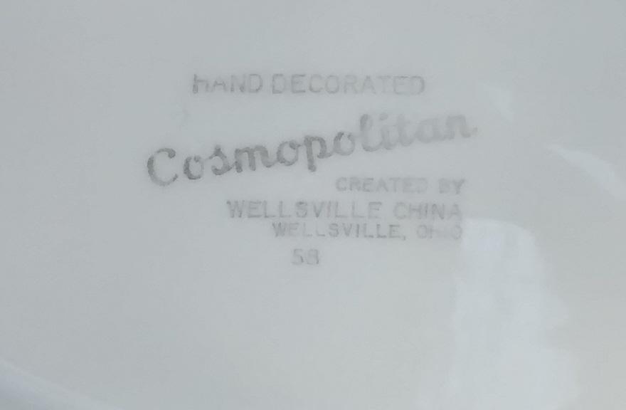 Coach Light Restaurant Advertising Ceramic Platter 1958 Wellsville Surry