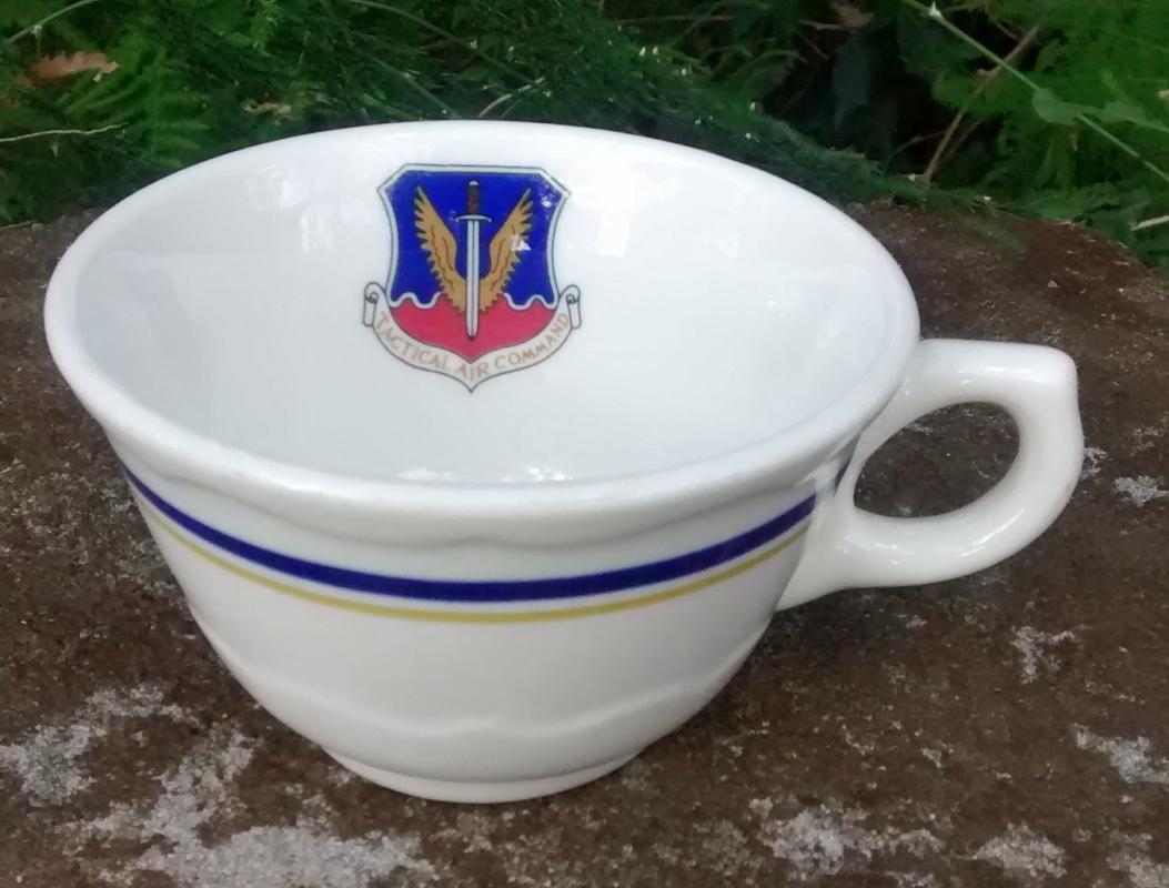 Tactical Air Command Ceramic Cup Syracuse 1963