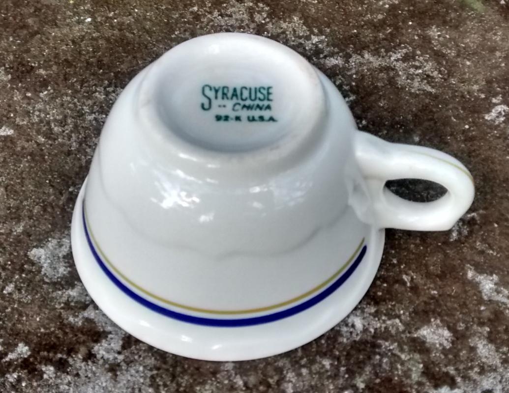 Tactical Air Command Ceramic Cup Syracuse 1963