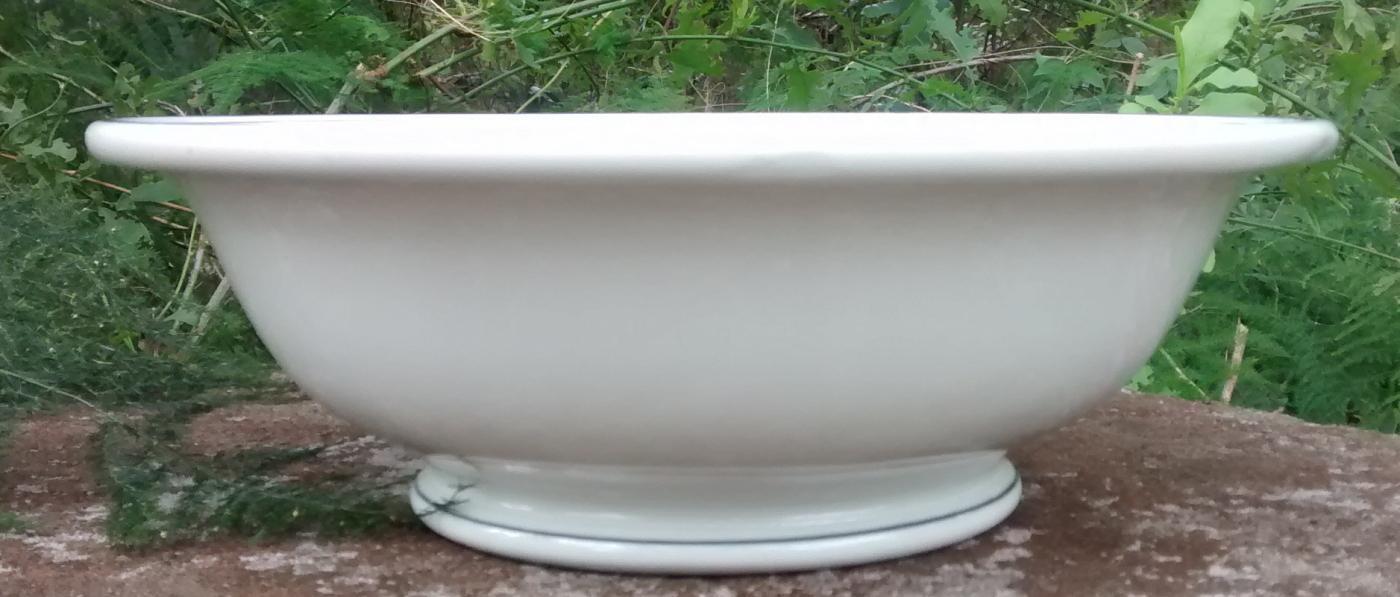Indiana University Ceramic Serving Bowl 1920s-49 Shenango 10
