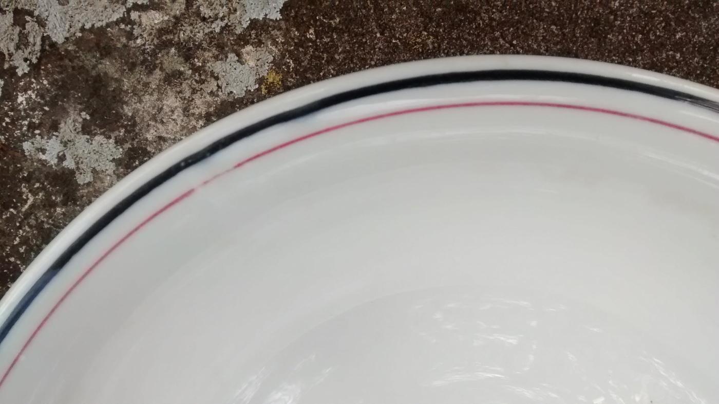 Indiana University Ceramic Serving Bowl 1920s-49 Shenango 10