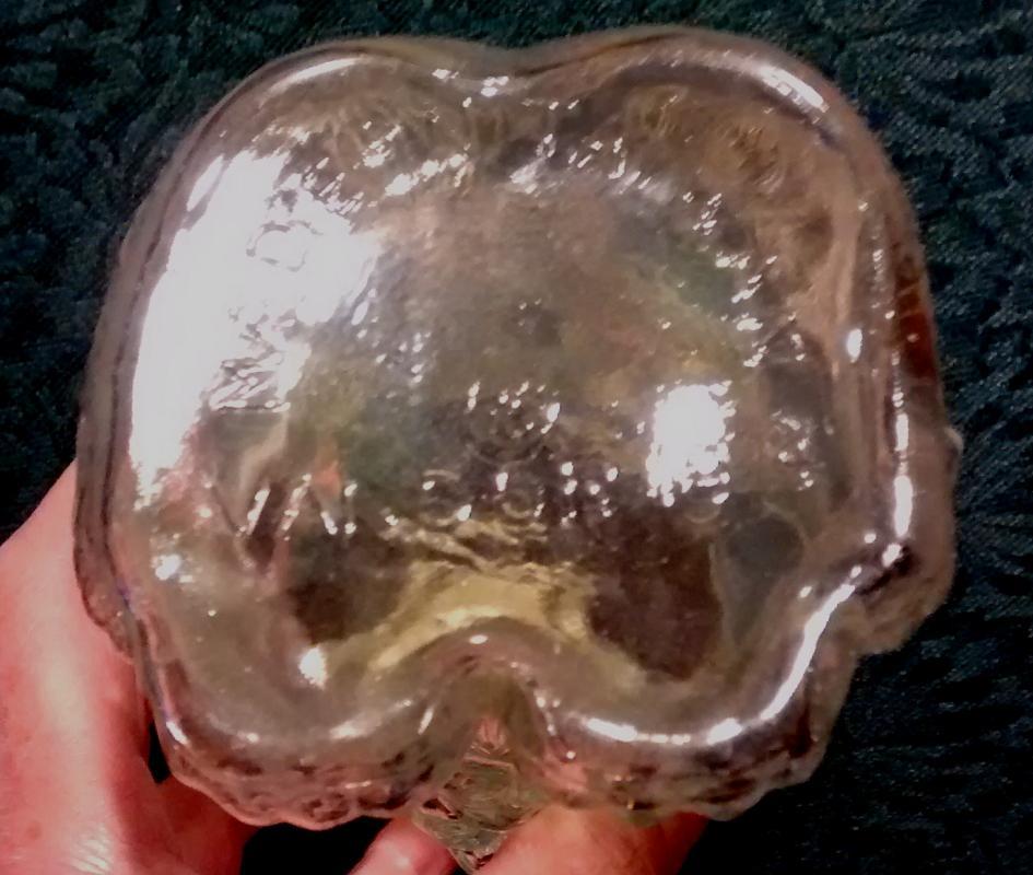 Vintage Glass Lion Bank 1974 Vandor 7.25