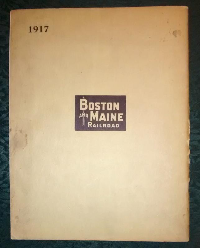 Boston & Maine Railroad Annual Report 84th 1917