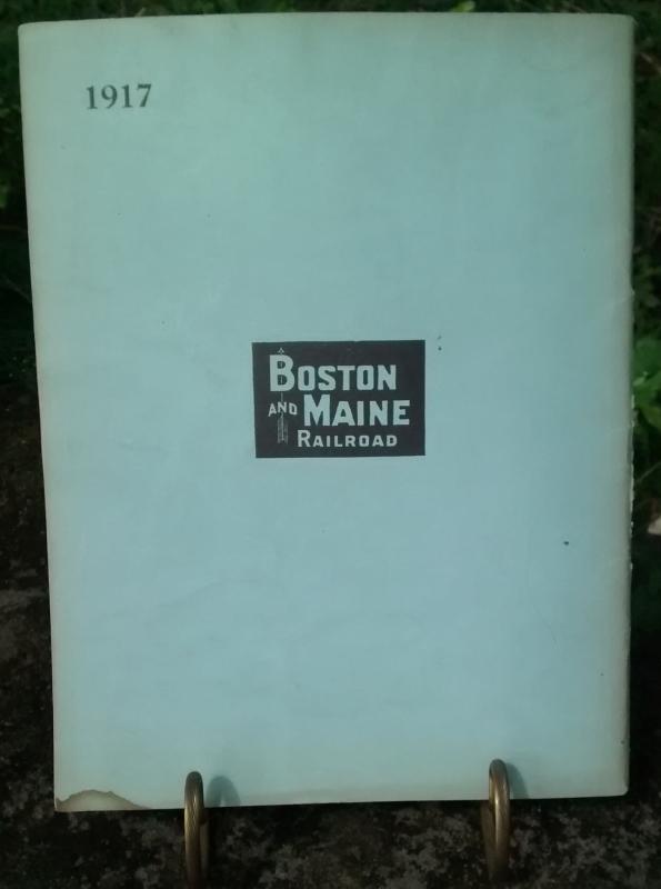 Boston & Maine Railroad Annual Report 85th 1917