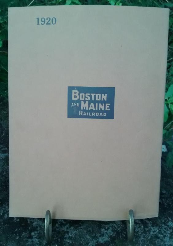 Boston & Maine Railroad Annual Report 88th 1920