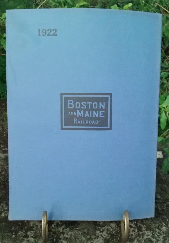 Boston & Maine Railroad Annual Report 90th 1922