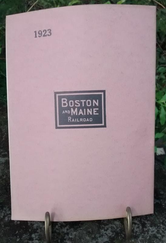 Boston & Maine Railroad Annual Report 91st 1923