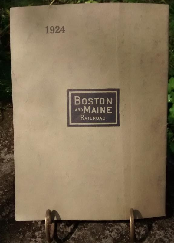 Boston & Maine Railroad Annual Report 92nd 1924