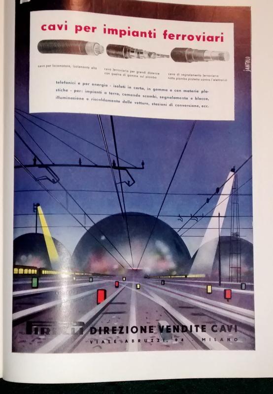 Roma Termini Railroad Station Promo Book 1951 PB 184 Pgs + Ads 4 Languages