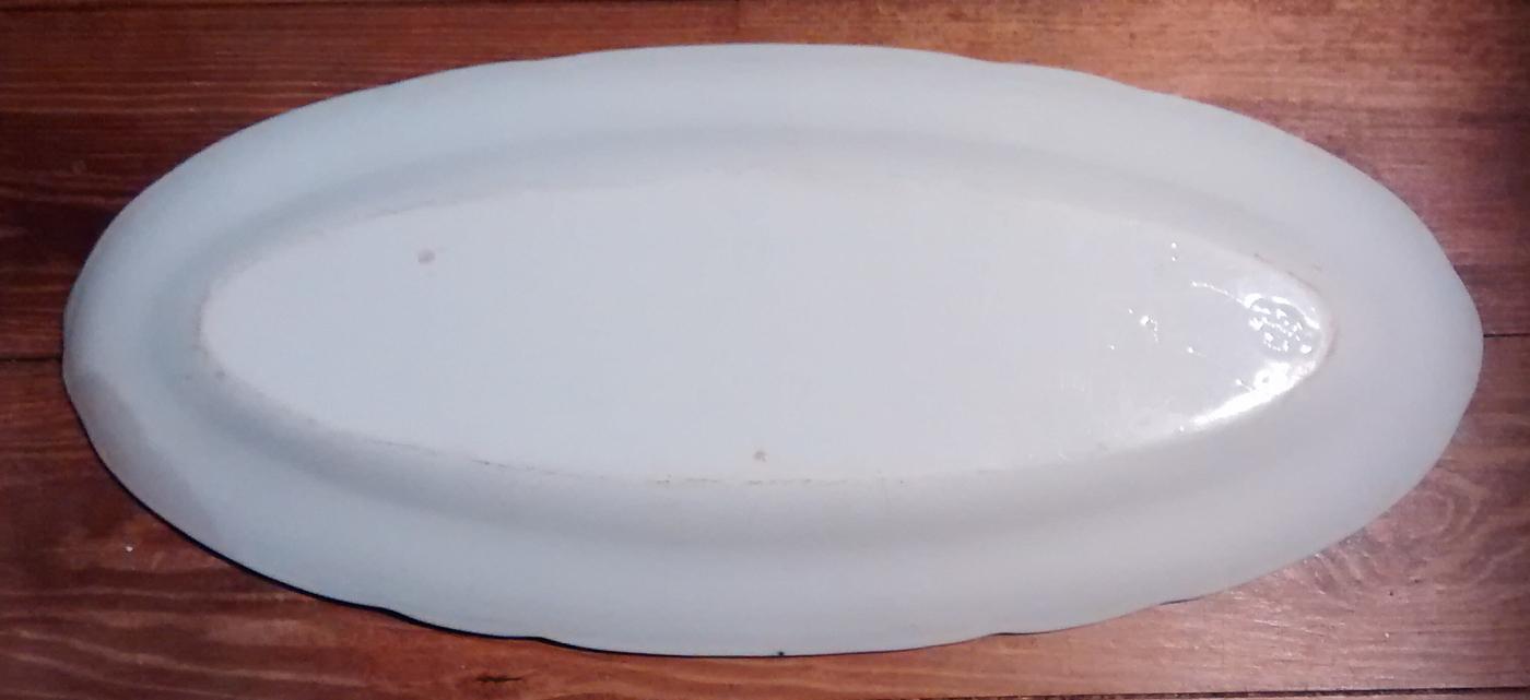 Springer Restaurant Fish Platter Reading Railroad Terminal Philadelphia PA 1910-33 AS IS