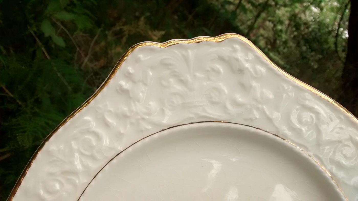 St. Anne De Beaupre Church Souvenir Plate Quebec Royal Winton 1930s