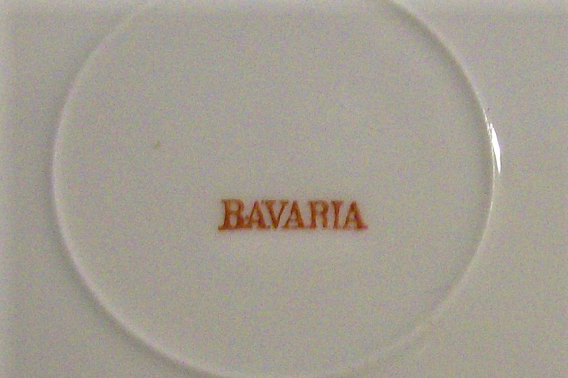 Bavarian Art Deco Luster Cake Plate