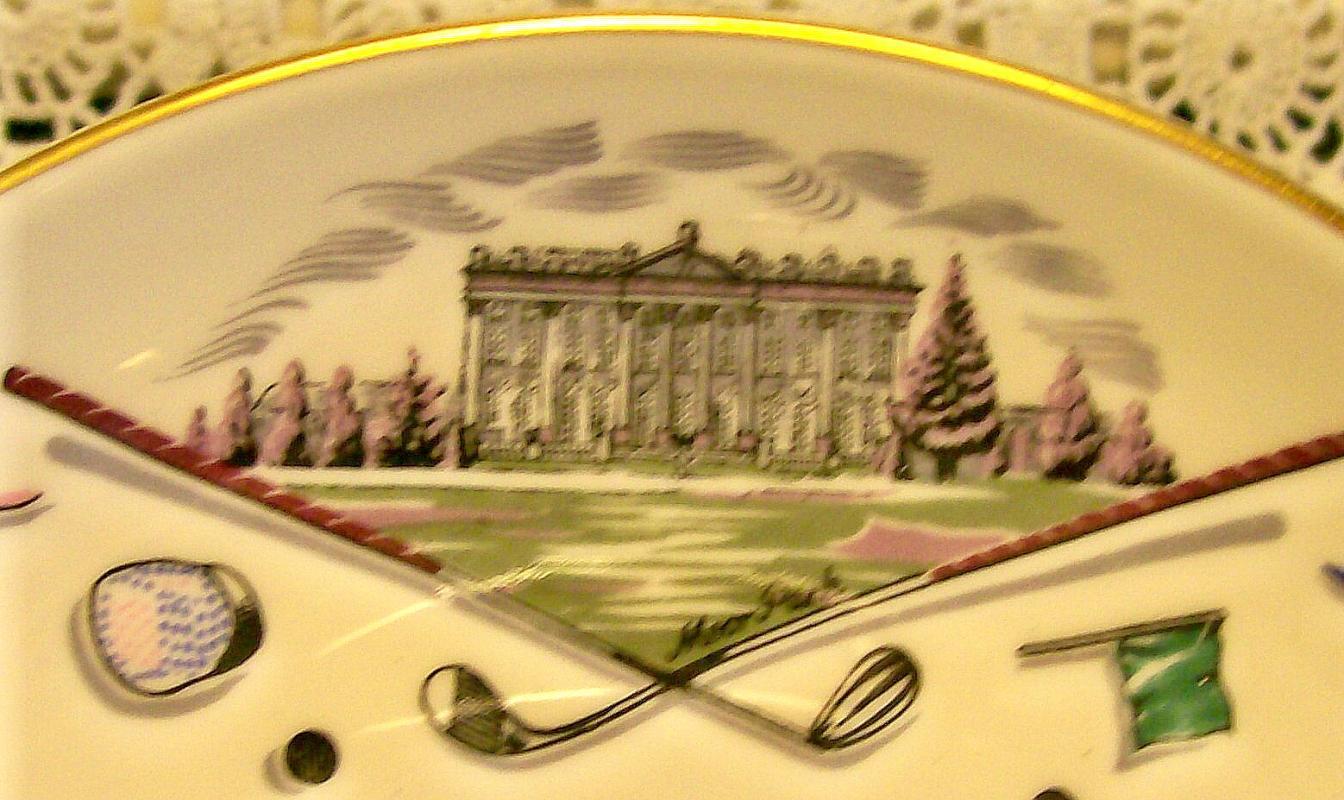 Royal Worcester Bone China Saucer