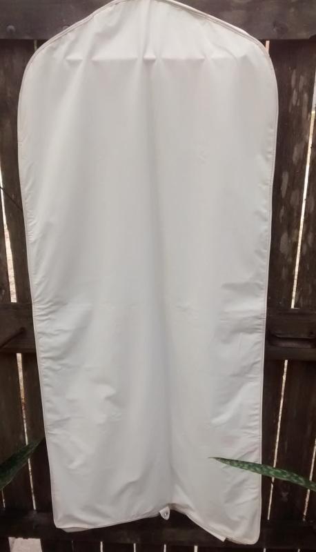 National Airlines Vinyl Garment Bag Sun King Logo 1960s-70s Attendant/Stewardess