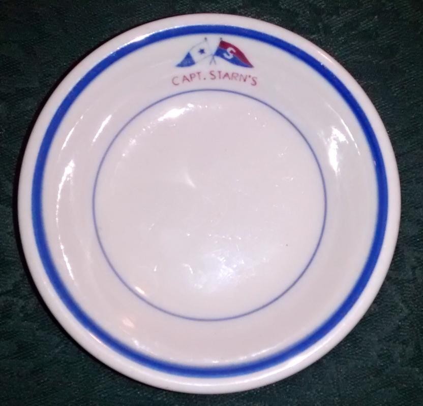 Captain Starn's Restaurant Bowl Atlantic City NJ 1950s-60s