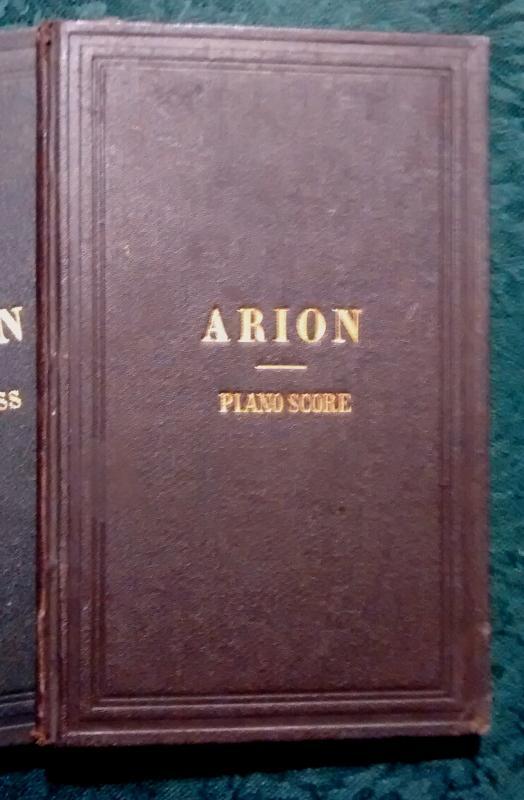 Acapella Arion Collection of Songs for Male Voices 4 Volumes 1862-89