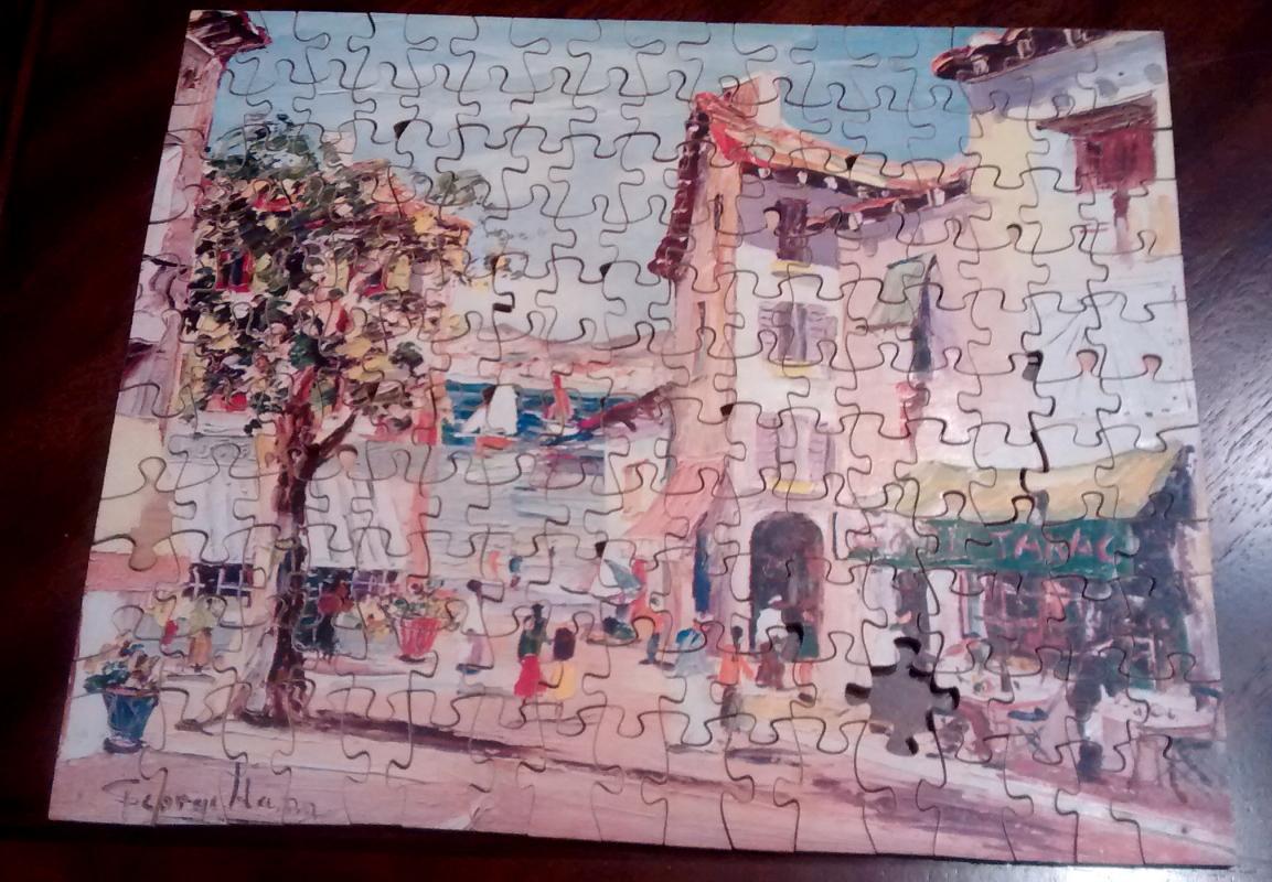 Wood Jigsaw Puzzle w/Box