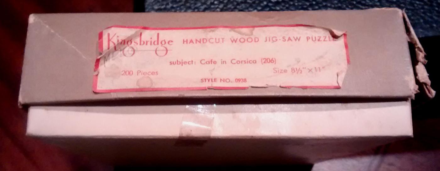 Wood Jigsaw Puzzle w/Box