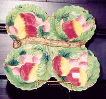Japanese Mid-Century Majolica-style Server