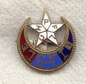 Fraternal Crescent Pin: Shriner's