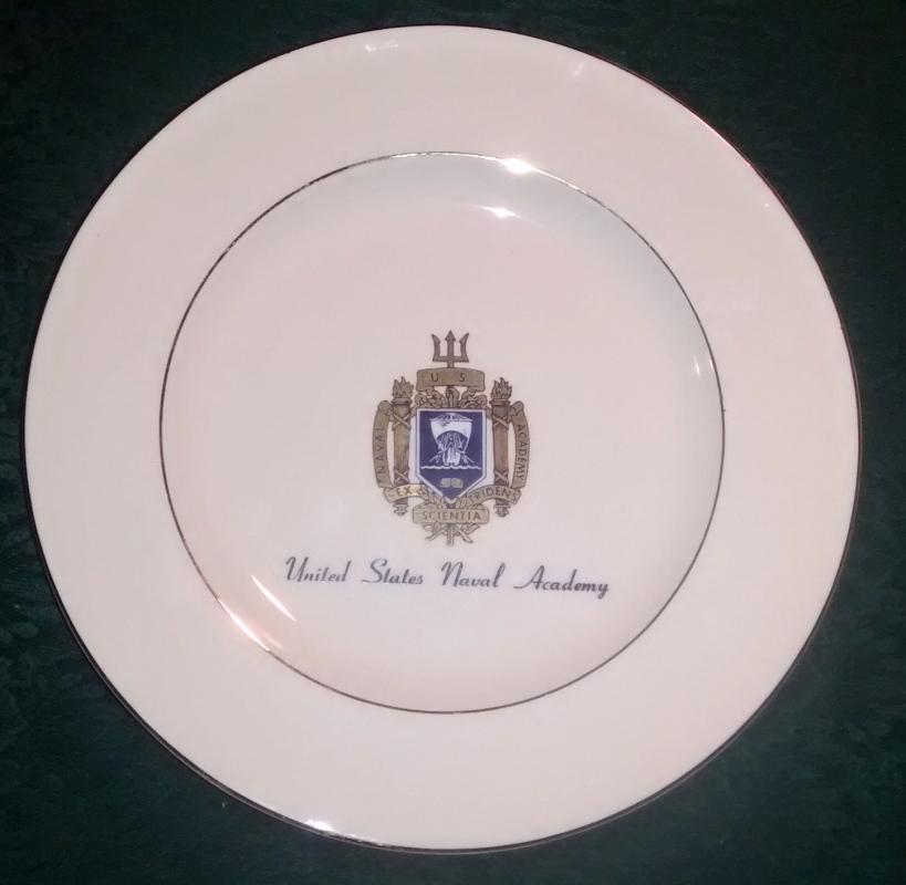 U.S. Naval Academy Ceramic Plate 10