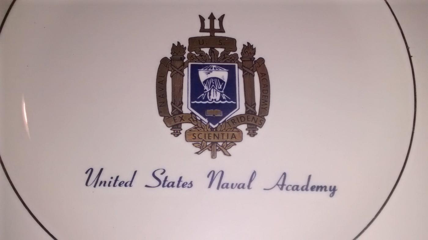 U.S. Naval Academy Ceramic Plate 10