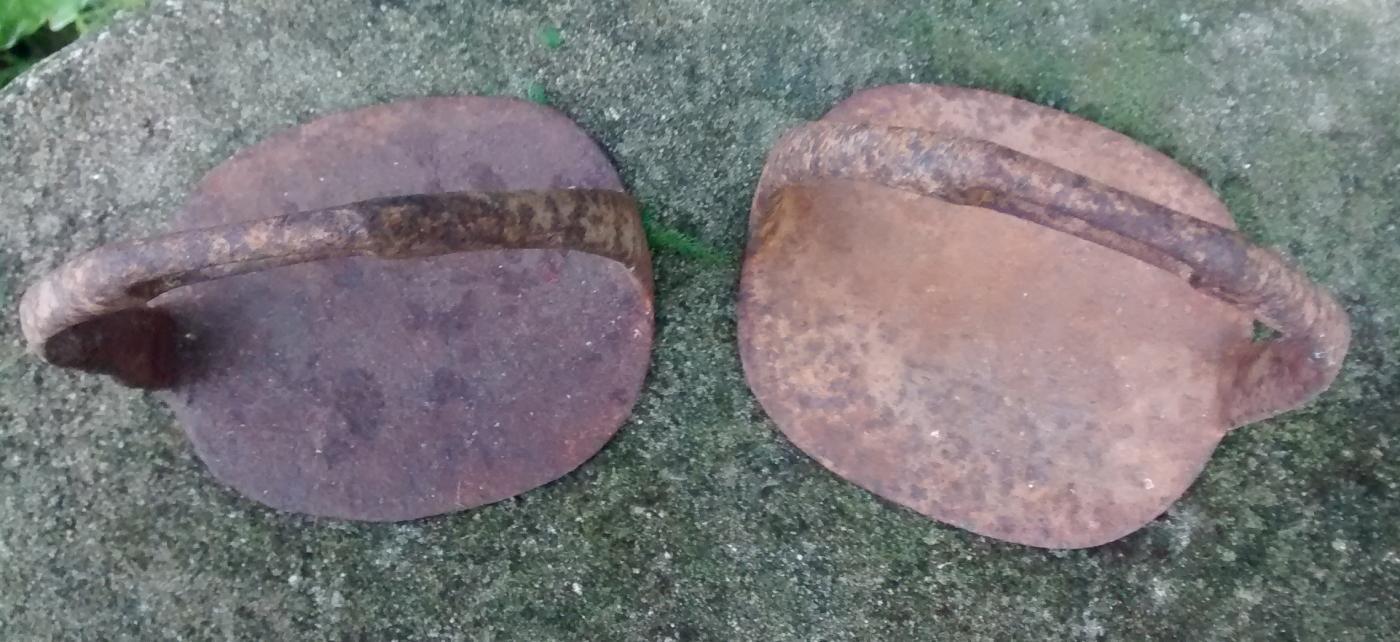 Antique Iron Horse Stirrups Early 1900s