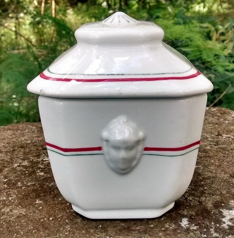 Odd Fellows Restaurant Ware Sugar w/Lid Mayer 1920s-30s F-L-T