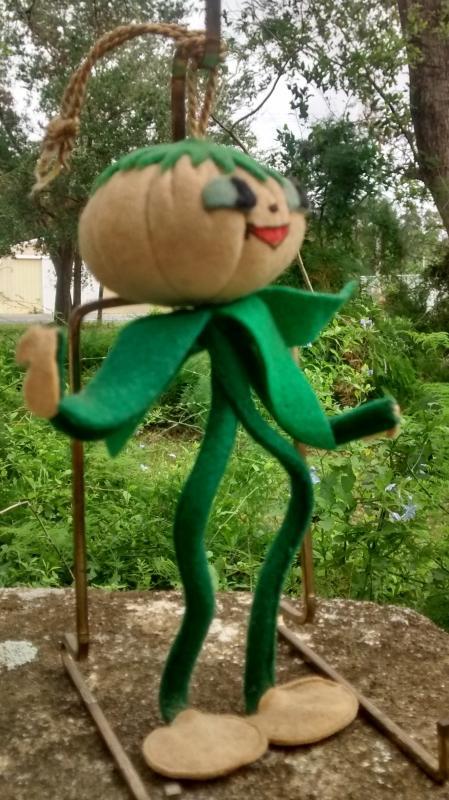 50s Italian Anthropomorphic Doll/Ornament Vegetable Person 6
