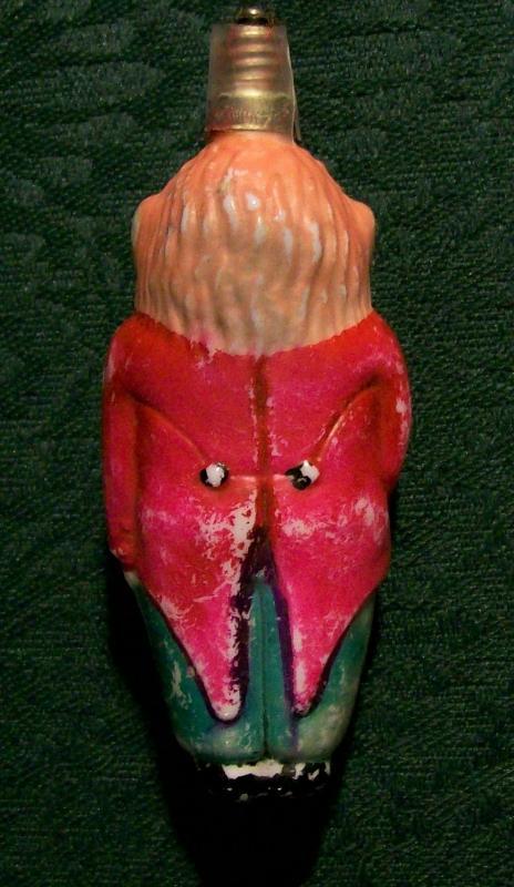 Figural Lion in Tailcoat Electric Christmas Bulb NOT WORKING