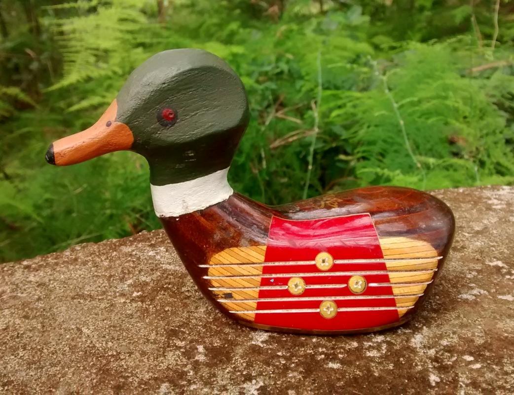 Golf Club Duck Decoy Hand-Crafted Mallard 5.25
